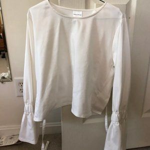 House of Sunny Asymmetric Open Back Top